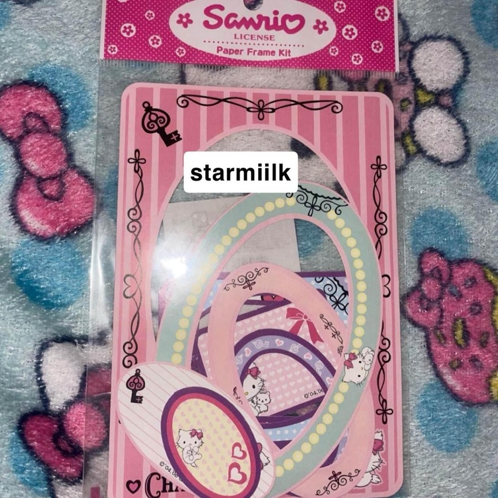 Sanrio charmmy kitty paper frames